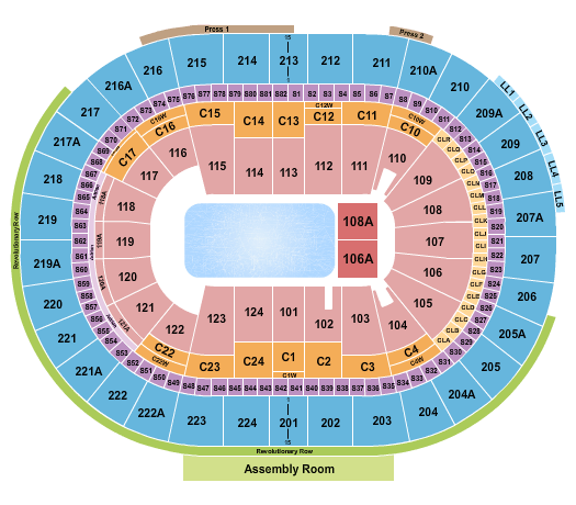 Wells Fargo Center Disney On Ice Seating Chart